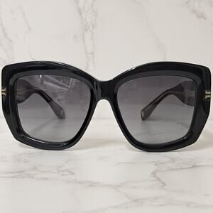 NEW Marc Jacobs Black Oversized Women's Sunglasses